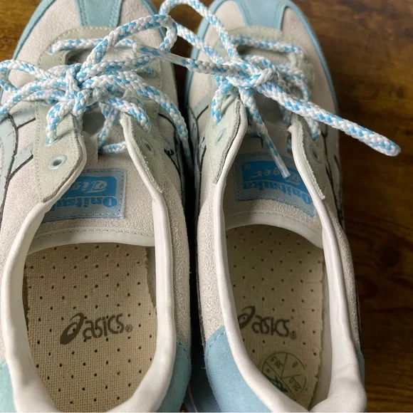 Onitsuka Tiger Gantrai Japan Running‎ Sneaker Shoes Mens Size 8 Baby Blue Rare